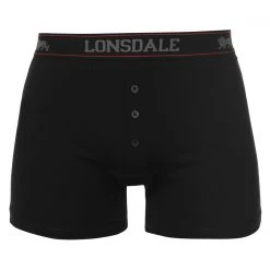 Lonsdale 2 Pack Boxers Mens -Lonsdale Sales 2024 42201303 xxl a10