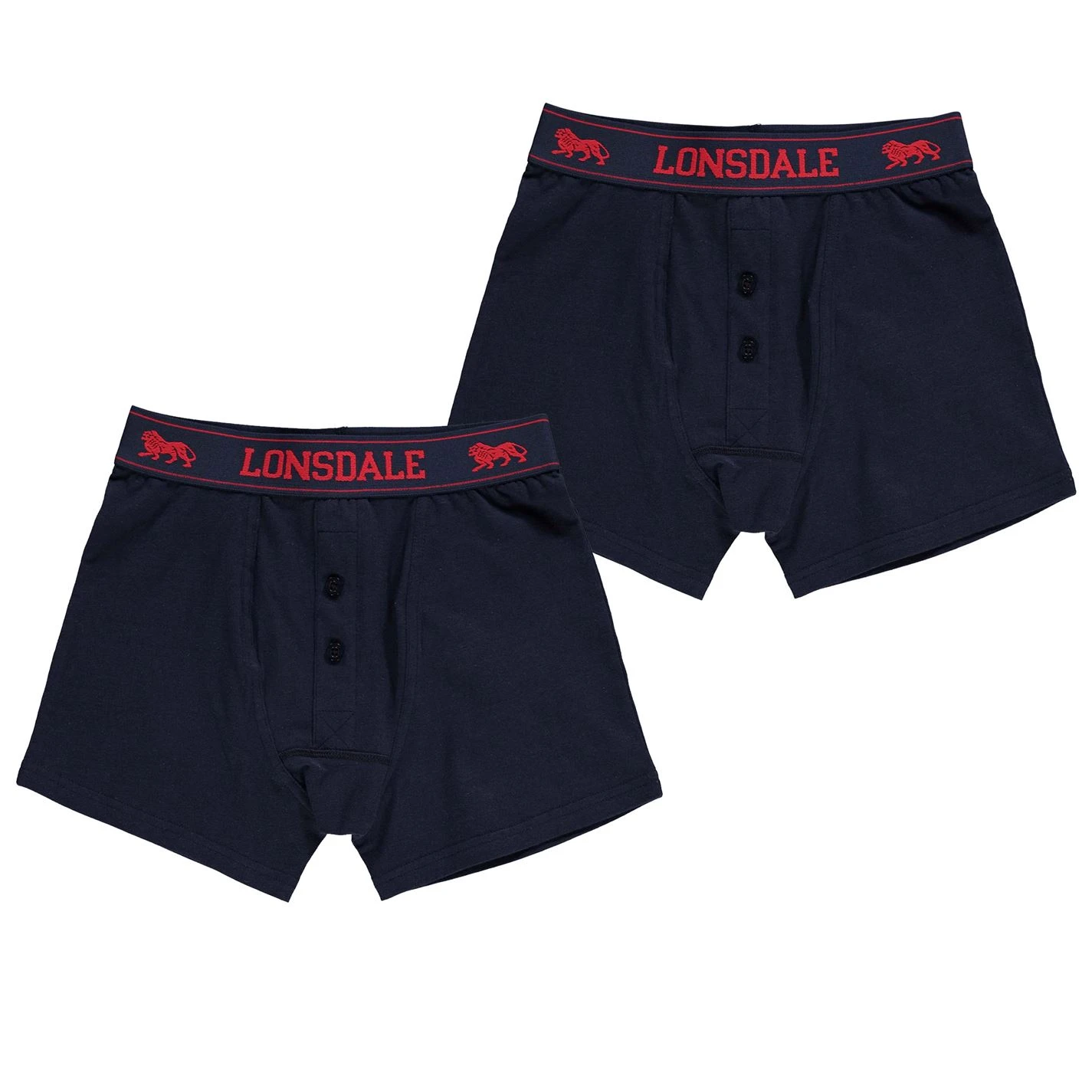 Lonsdale 2 Pack Boxers Junior Lonsdale 2 Pack Boxers Junior -Lonsdale Sales 2024