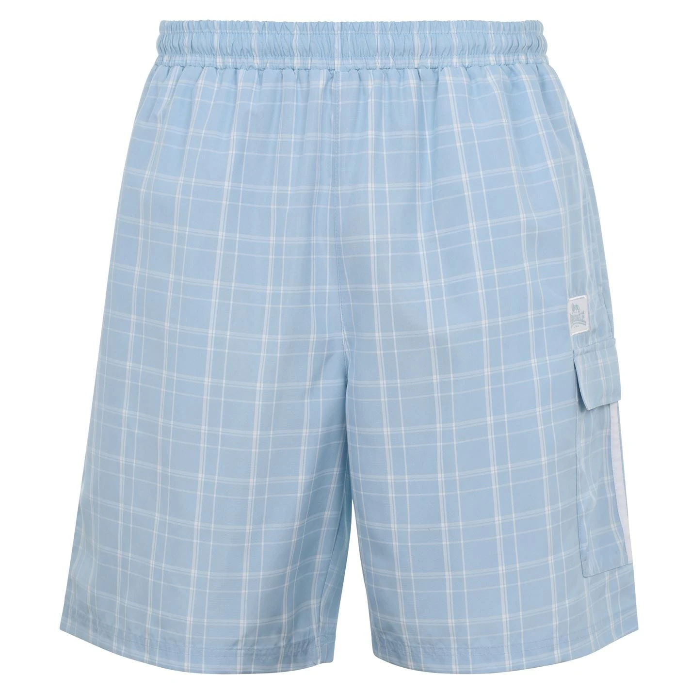 Lonsdale Check Shorts Mens 4 Lonsdale Check Shorts Mens - Image 2