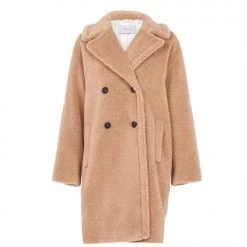 Marella Faux Fur Teddy Coat